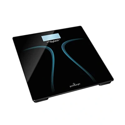 Imagen de Sytech bascula de baño Digital, Cristal Templado 6mm