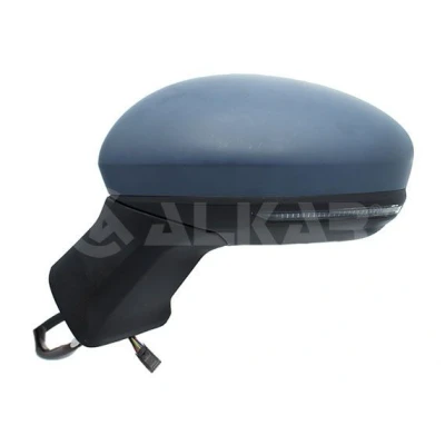 Imagen de Espejo retrovisor Alkar 6143202 izquierda imprimado eléctrico calefactable, abatible eléctricamente, asférico