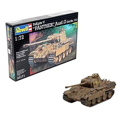 Imagen de Revell PzKpfw V Panther Ausf.G (SD.Kfz. 171) Maqueta Kit de Construcción, Escala 1:72, Multicolor (03171)