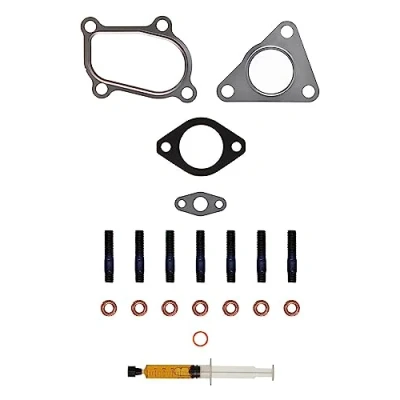 Imagen de AJUSA JTC11445 Juego de montaje, turbocompresor with studs, syringe oil con juntas instrucciones montaje NISSAN: Navara Pick up