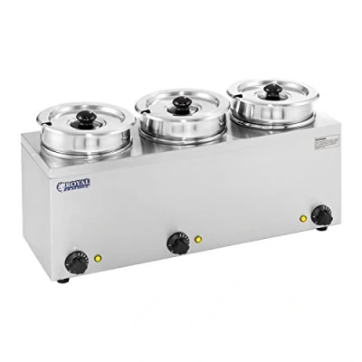 Imagen de Royal Catering RCBM 3/3R Baño María Hotpot 3 x de 2,75 litros 450 W
