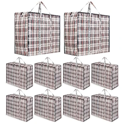 Imagen de Bolsas para Guardar Ropa, Mudanza y Almacenaje Ropa con Cremallera Multipack (Pack of 10)