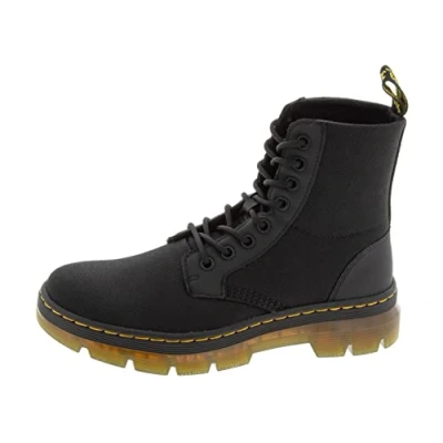 Imagen de Dr. Martens Combs Cordura/Rubbery Black Náuticos de Lona para Mujer, Color Negro, Talla 36