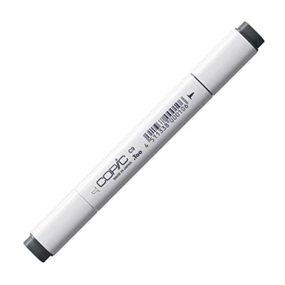Imagen de Copic Classic C 9, Gris frío n.º Marcador Doble con Punta Mediana y Fina