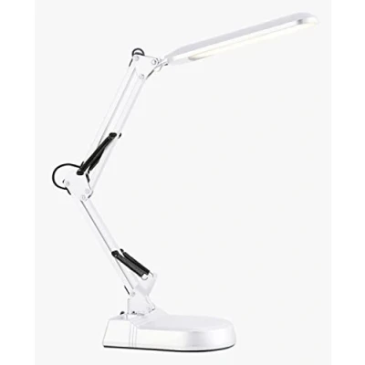 Imagen de BEL AIR HOME Lámpara Flexo Led 10W de Escritorio Articulable Bridge Protección ocular 3 temperaturas luz 3000 4000 6000K (BLANCO)