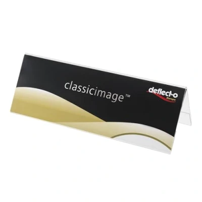Imagen de Deflect o 48701 Soporte para cartel (A5, forma en V), transparente