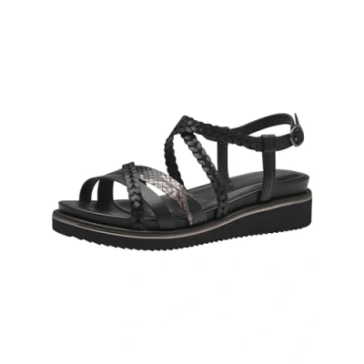 Imagen de Tamaris Sandalias de cuña, Mujer, Talla: 36, Black Zapatos