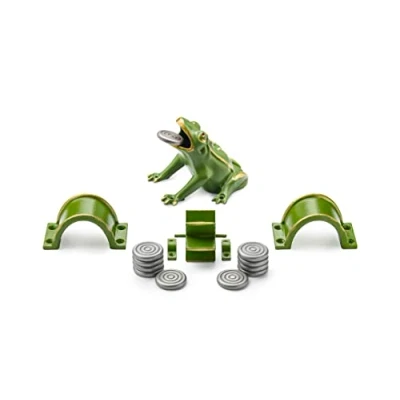 Imagen de Juego De La Rana Kit Completo Acero Inoxidable 1 Molde Una Pieza 10 Fichas Molino 2 Puentes Sujeciones