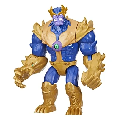 Imagen de Hasbro Marvel Classic Avengers Mech Strike Monster Hunters Thanos Golpe Monstruoso Figura Deluxe de 22,5 cm A Partir 4 años, F4376