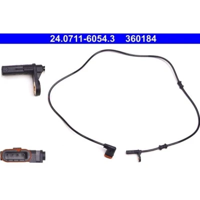 Imagen de ATE 24.0711 6054.3 Sensor de ABS 1102 MERCEDES BENZ: Clase C Berlina, Coupé, CLK Coupé