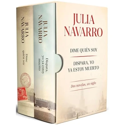 Imagen de Estuche Julia Navarro (contiene: Dime quién soy Dispara, yo ya estoy muerto)