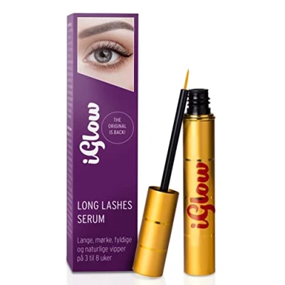 Imagen de iGlow Serum Profesional para Pestañas Largas en Sólo 6 8 Semanas I Suero Nutritivo el Crecimiento de Crece Made in Germany 3ml