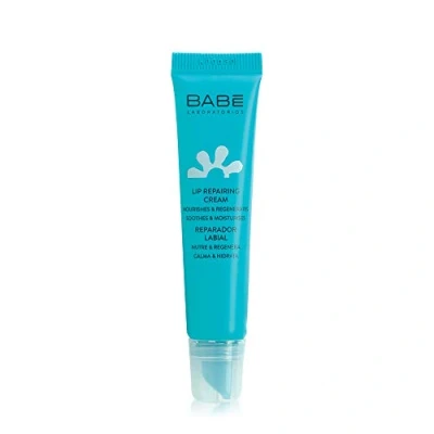 Imagen de Laboratorios Babé Reparador Labial 15 ml, Protector Labial, Regenerador, Acción Hidratante Inmediata, Labios muy Secos, Con Aceites Vegetales Nutritivos, Transparente