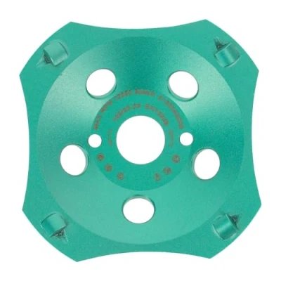 Imagen de PRODIAMANT Muela de copa diamante PCD premium 125/22,2 4 segmentos verde PDX829.793