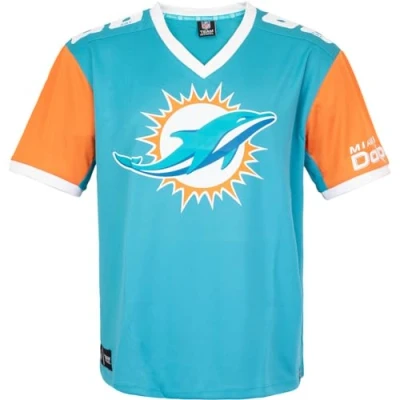 Imagen de Fanatics Recovered NFL Team Color Block Jersey Jersey, Miami Dolphins., L