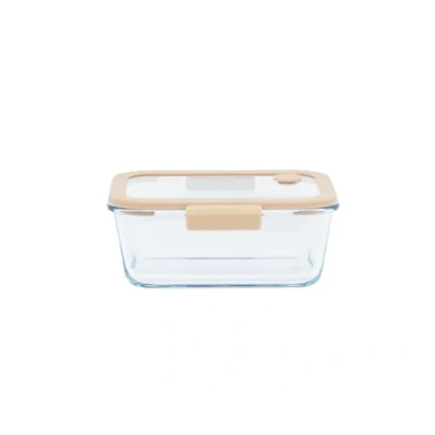 Imagen de Pebbly Caja rectangular con válvula vacía de aire, 1900 ml