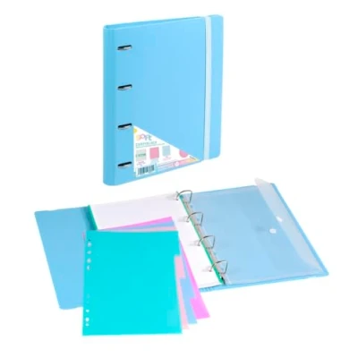 Imagen de CARPEBLOCK FOAM TAMAÑO A4 COLOR AZUL PASTEL