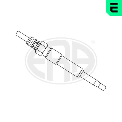 Imagen de ERA 887086 Bujía de precalentamiento 5V M10x1 VOLKSWAGEN: Passat B6 Sedán, Variant, Transporter 5, SEAT: Leon II Hatchback, Ibiza 3, Altea