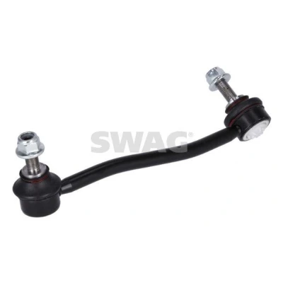 Imagen de SWAG 33 10 3003 Bieleta de suspensión Eje delantero, izquierda 201 M10 x 1,25 con tuerca autofijadora Acero TESLA: Model S