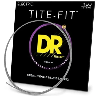 Imagen de DR String EH7 11 Tite Fit Juego Cuerdas Eléctrica