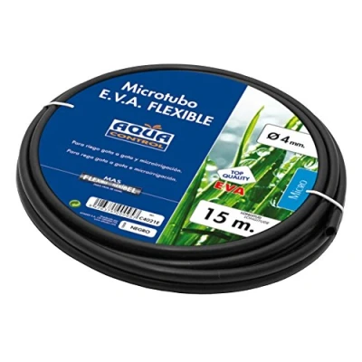 Imagen de Aqua Control C4021E Rollo de 15m microtubo flexible 4mm, para goteo