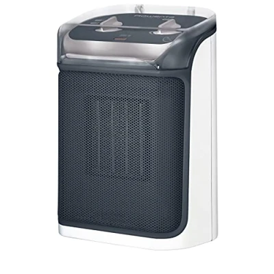 Imagen de Rowenta Mini Excel Aqua Calentador de cerámica 2 en 1, Calefacción eléctrica, supletoria, Ventilación fría, Potente, Silencioso, Compacto, Ideal para el baño SO9281F0