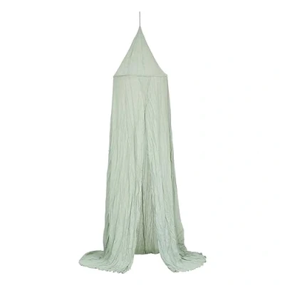 Imagen de ATMOSPHERA CREATEUR D&#039;INTERIEUR Dosel Baldaquino Doble de Gasa algodón Color Verde