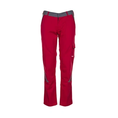 Imagen de Planam 2391048 Pretina de las señoras los pantalones highline, tamaño 48, rojo/pizarra/negro/multicolor