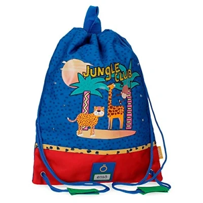Imagen de Enso Jungle Club mochila Saco Multicolor 27x34 cms Poliéster