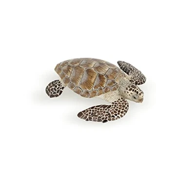 Imagen de Papo France Loggerhead Turtle Life Tortuga Figura de Animal Marino, Color marrón (2056005)