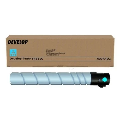 Imagen de ineo+ 454e Develop TN 512C (A33K4D2) toner cian (original)