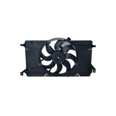 Imagen de NRF 47879 Ventilador de radiador 403 12 255 con bastidor (armazón) unidad control FORD: Focus 2 Cabriolet, Limousine