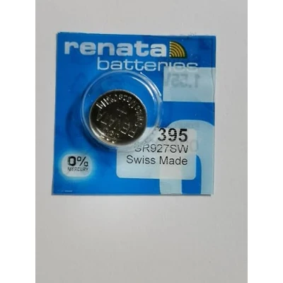 Imagen de Renata / Swatch Group Pila botón óxido de Plata 395 1.55V 55mAh