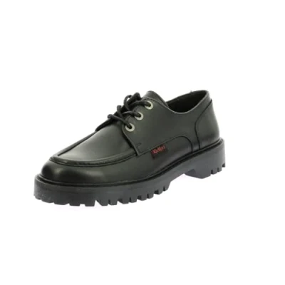 Imagen de Kickers Kick Decklowy, Oxford Plano Mujer, Negro, 38 EU