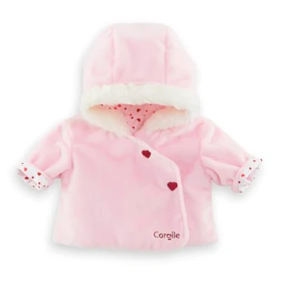 Imagen de Corolle 9000110990 Abrigo pétalos de Corazones, Ropa, para muñecas, 30 cm, a Partir 18 Meses,