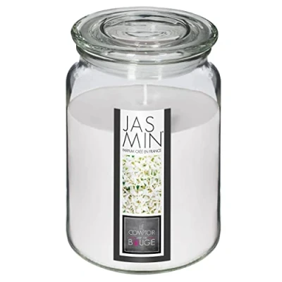 Imagen de Vela de cristal perfumada jazmín 510G