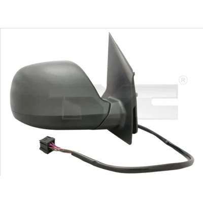Imagen de Espejo retrovisor Tyc 337 0281 derecha para ajuste elect. espejo, convexo, calefactable, sin antena VOLKSWAGEN: Transporter 6, Multivan 6
