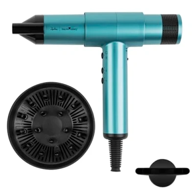 Imagen de JATA JBSC5577 Secador Pelo Profesional Iónico 2000 W. Marco Aldany. Motor BLDC 110.000 rpm. Secado rápido. Control de temperatura y velocidad del aire. Cabello sano, brillante, sin encrespamiento