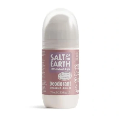 Imagen de Salt Of the Earth Natural Deodorant Roll On by Lavender Vanilla Refillable, Vegan, Long Lasting Protection, Leaping Bunny Approved, Made in UK 75 ml
