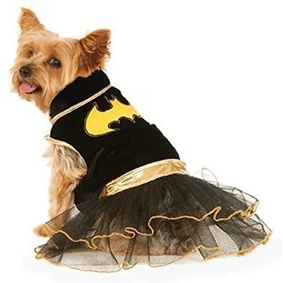 Imagen de Rubie&#039;S 580323L Disfraz Oficial de DC Comics Batgirl para Perro, Vestido tutú, Grande (Cuello a Cola 22 Pulgadas, Pecho 20 Pulgadas), Halloween, Halloween