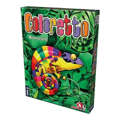 Imagen de Devir Coloretto, Juego de Mesa Familiar, con Amigos, Divertido, 8 años (BGCOL)