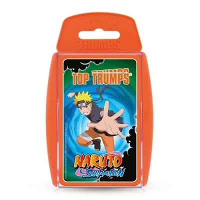 Imagen de Winning Moves Top Trumps Naruto Shippuden Juego de Cartas Versión Francesa