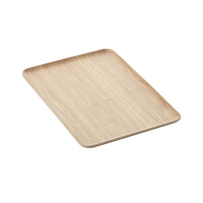 Imagen de Point Virgule PV LIV 1195 A&#039;Domo Bandeja Rectangular para Servir de Color o Madera, 39 x 27 cm, marrón