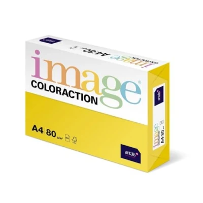 Imagen de Kopa Coloraction Papel A4 (80 g, 500 hojas) color amarillo