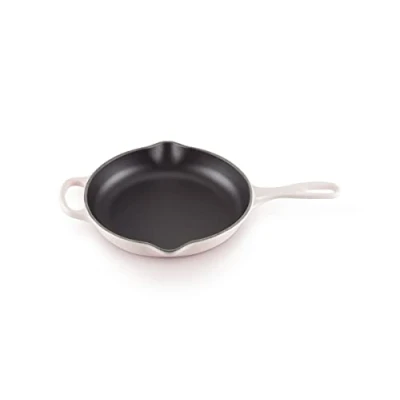 Imagen de Le Creuset Skillet Signature Shell Pink ø 23 cm enamelled non stick coating