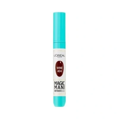 Imagen de L&#039;Oréal Paris Make up designer Retocador de Uñas Instantáneo Magic Mani Vino 404 1