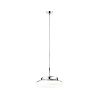 Imagen de Paulmann Luena colgante LED IP44 cromo Ø25cm