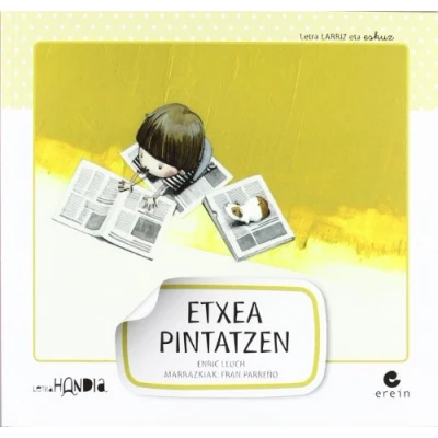 Imagen de Etxea pintatzen: 4 (Letra Handia)