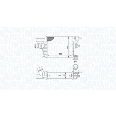Imagen de MAGNETI MARELLI 351319205160 Intercooler RENAULT: Clio 4, Captur, DACIA: Duster SUV