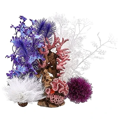 Imagen de biOrb Pink Ocean Conjunto de plantas decorativas para acuarios 30 litros